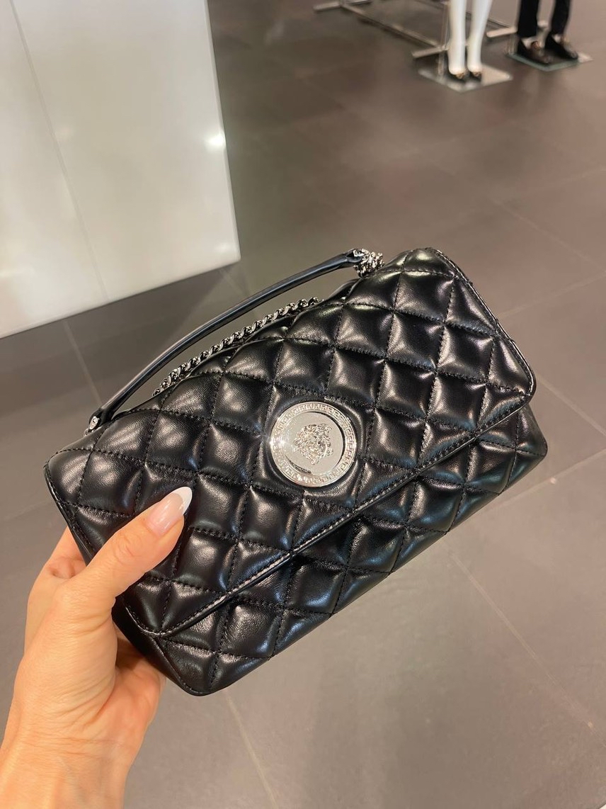 VERSACE Clutch bags side view - Women's luxury Bags