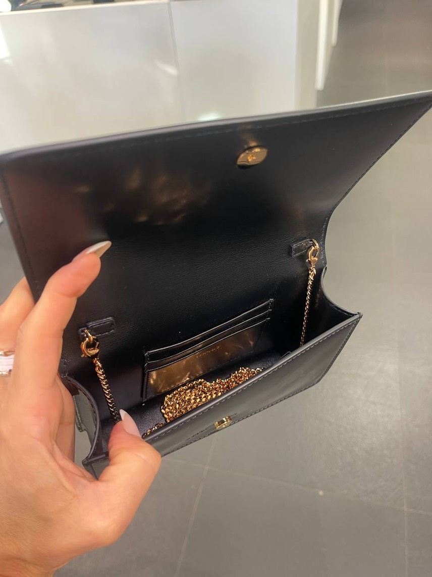 VERSACE Clutch bags side view - Women's luxury Bags