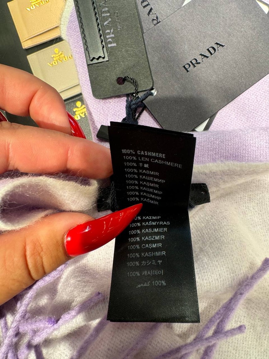 PRADA Scarves side view - Women's luxury Accessories