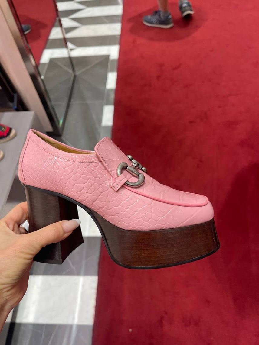 GUCCI Loafers side view - Women's luxury Shoes