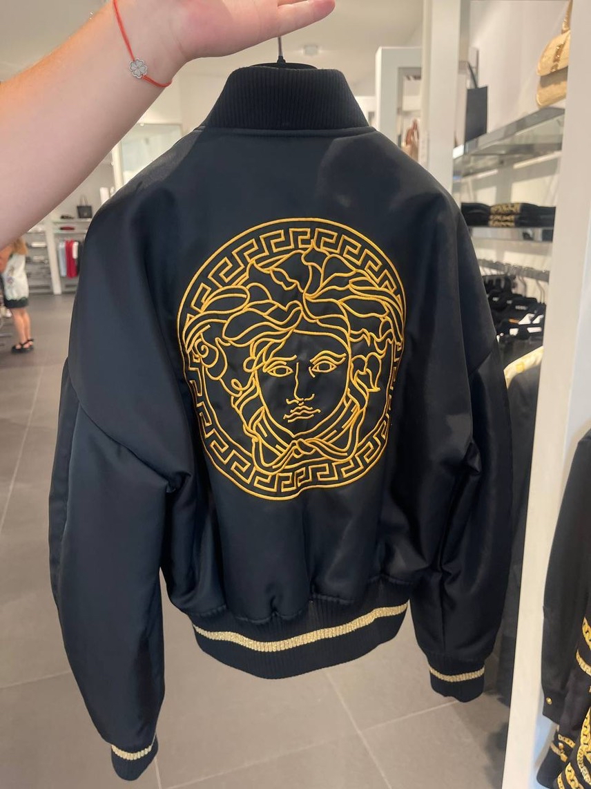 VERSACE Jackets side view - Women's luxury Clothes