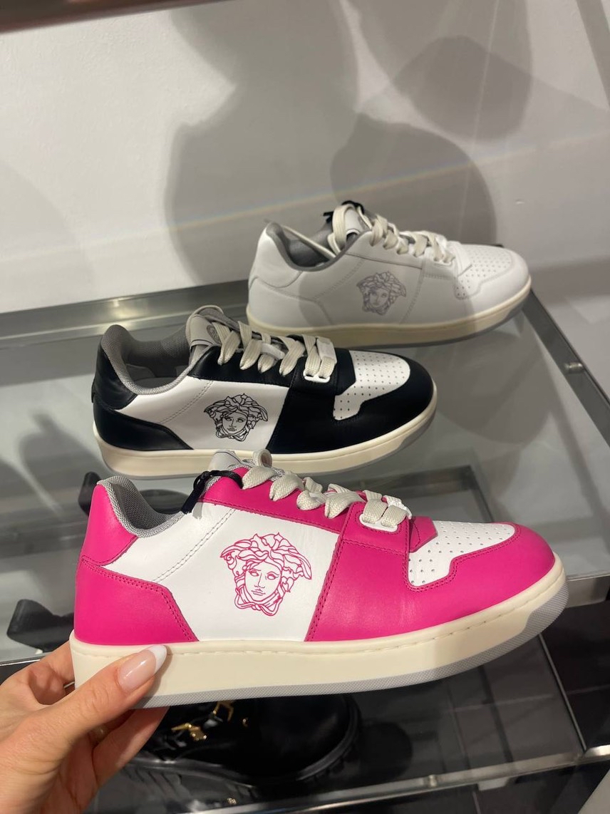 VERSACE Sneakers front view - Women's luxury Shoes