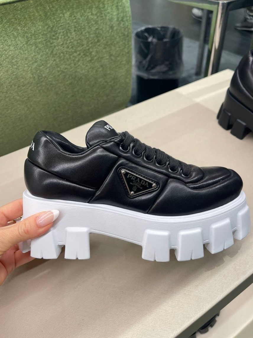 PRADA Boots side view - Women's luxury Shoes