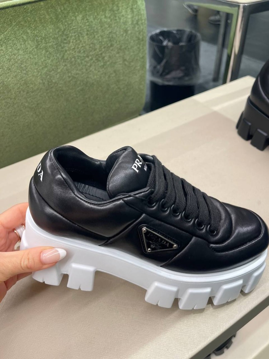 PRADA Boots side view - Women's luxury Shoes