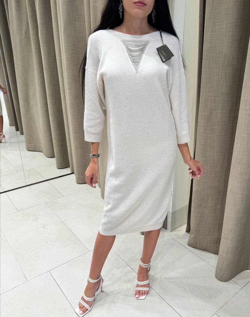 PESERICO Dresses side view - Women's luxury Clothes