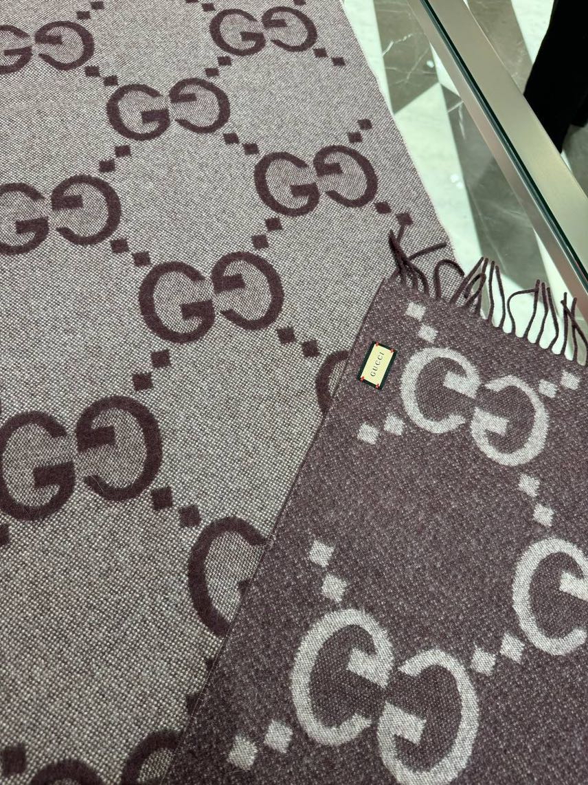 GUCCI Scarves side view - Women's luxury Accessories