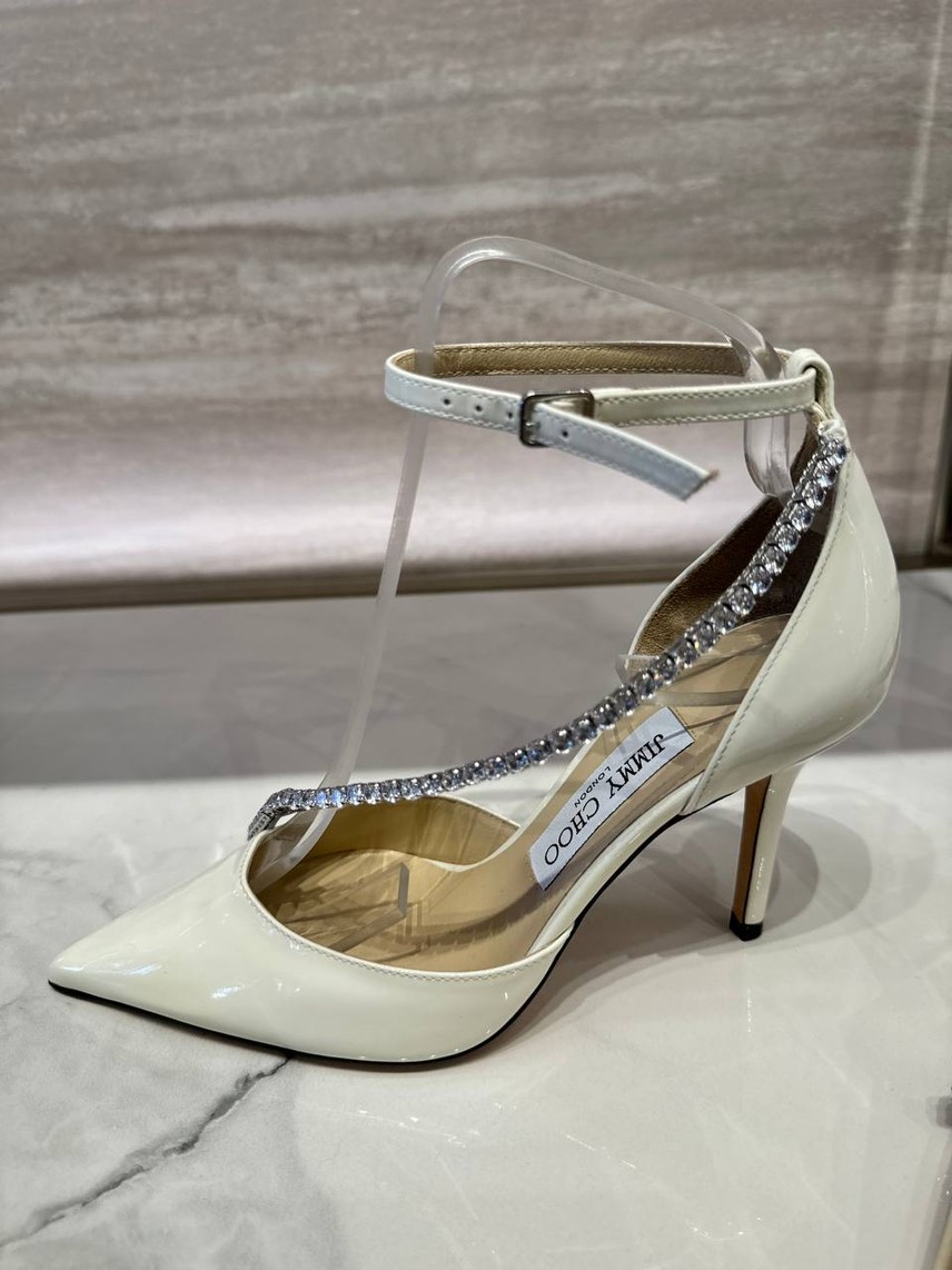 JIMMY CHOO Sandals side view - Women's luxury Shoes