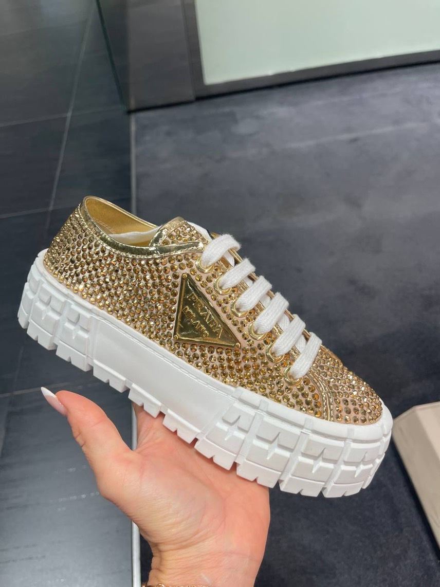 PRADA Sneakers front view - Women's luxury Shoes