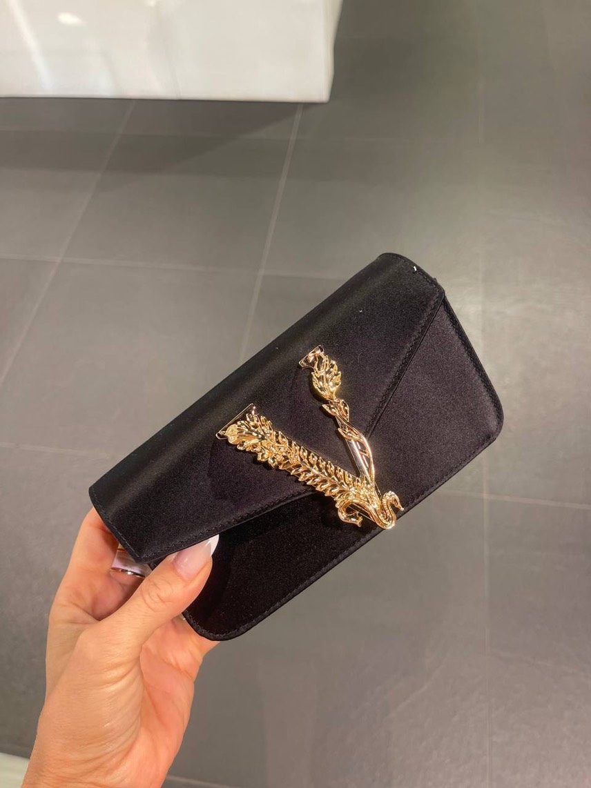 VERSACE Clutch bags front view - Women's luxury Bags