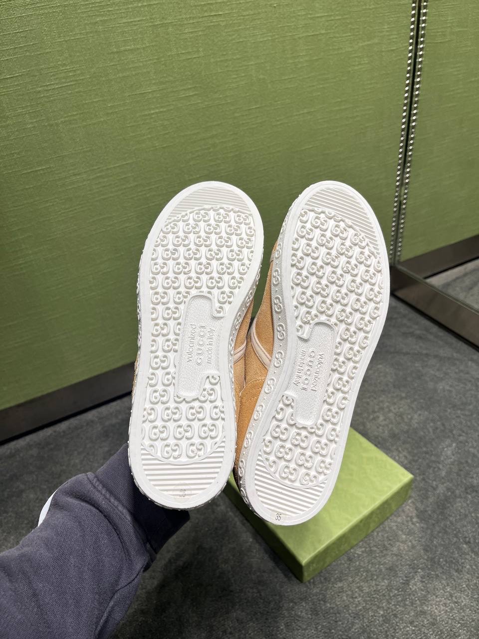 GUCCI Sneakers side view - Women luxury Shoes