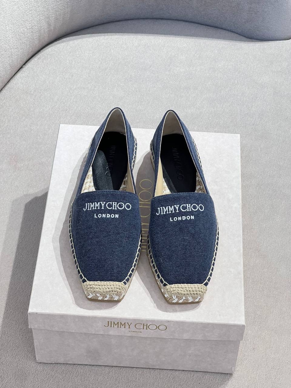JIMMY CHOO Espadrilles side view - Women's luxury Shoes