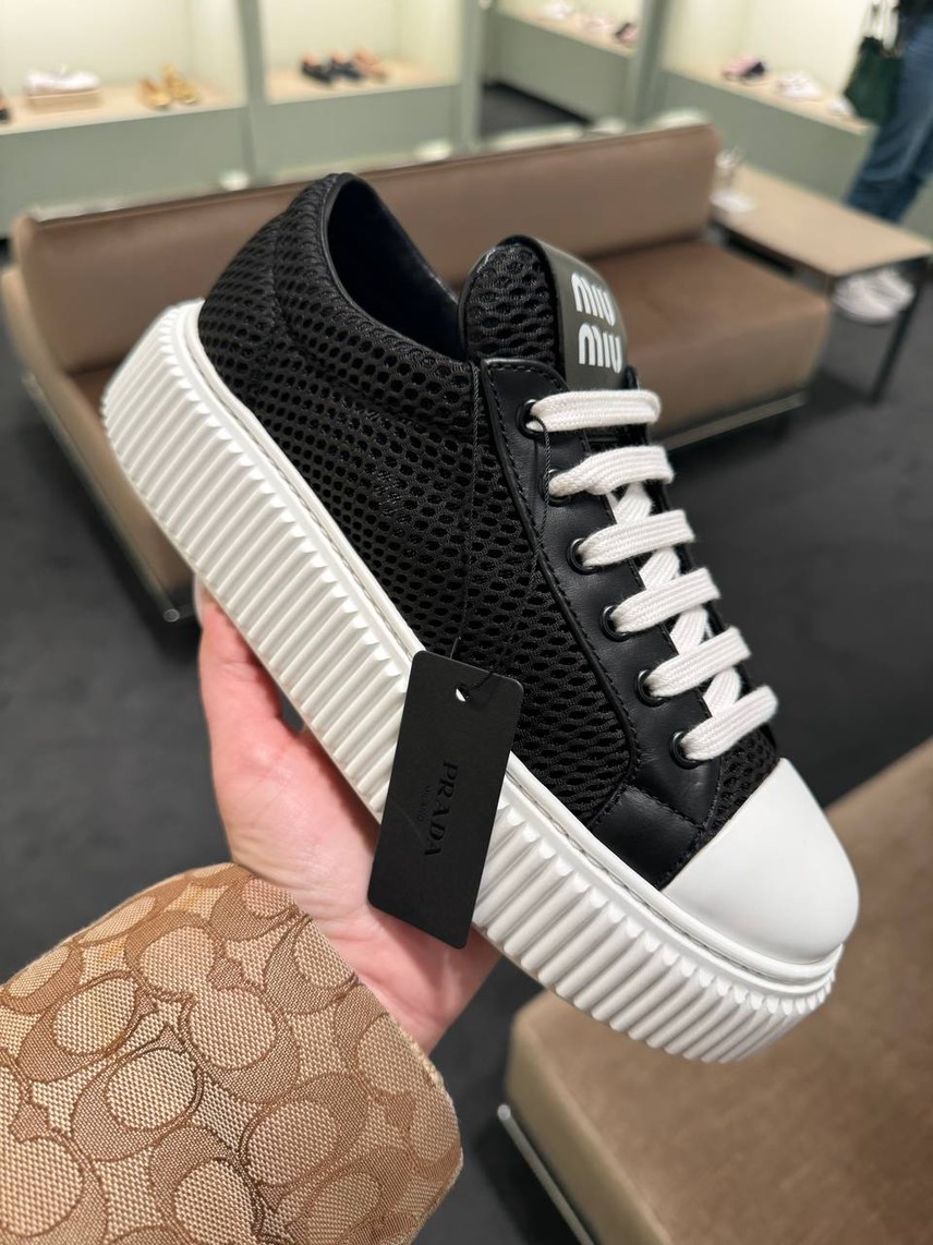 MIU MIU Sneakers front view - Women's luxury Shoes