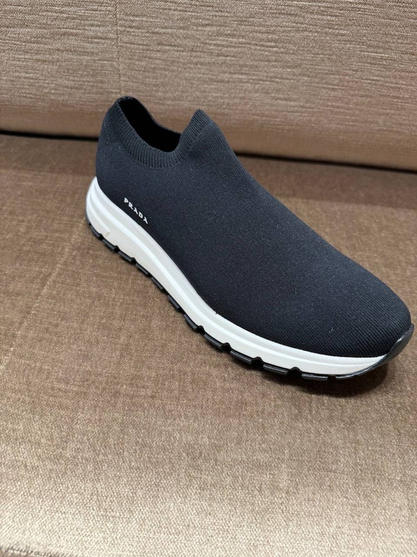 PRADA Sneakers side view - Men's luxury Shoes