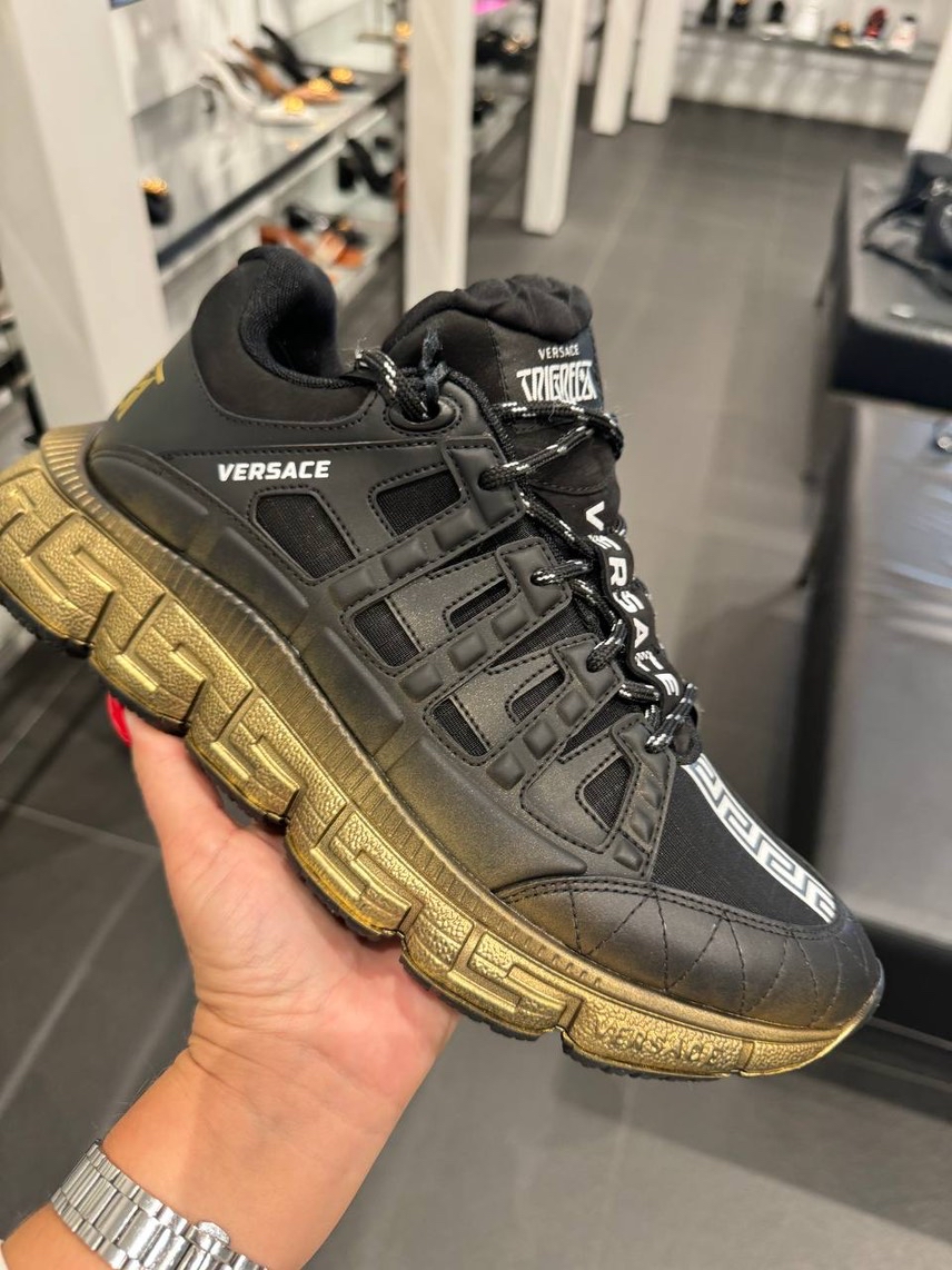 VERSACE Sneakers front view - Men's luxury Shoes