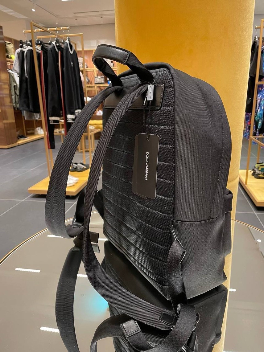 DOLCE & GABBANA Backpack side view - Men's luxury Bags