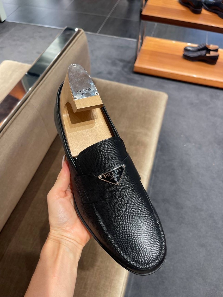 PRADA Loafers side view - Men's luxury Shoes