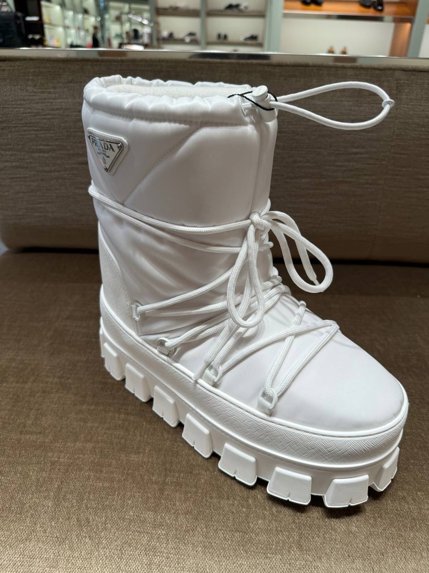 PRADA Boots side view - Men's luxury Shoes
