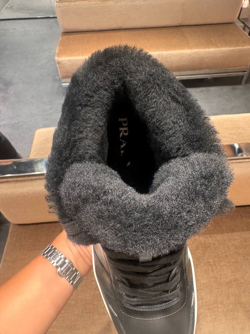 PRADA Boots side view - Men's luxury Shoes