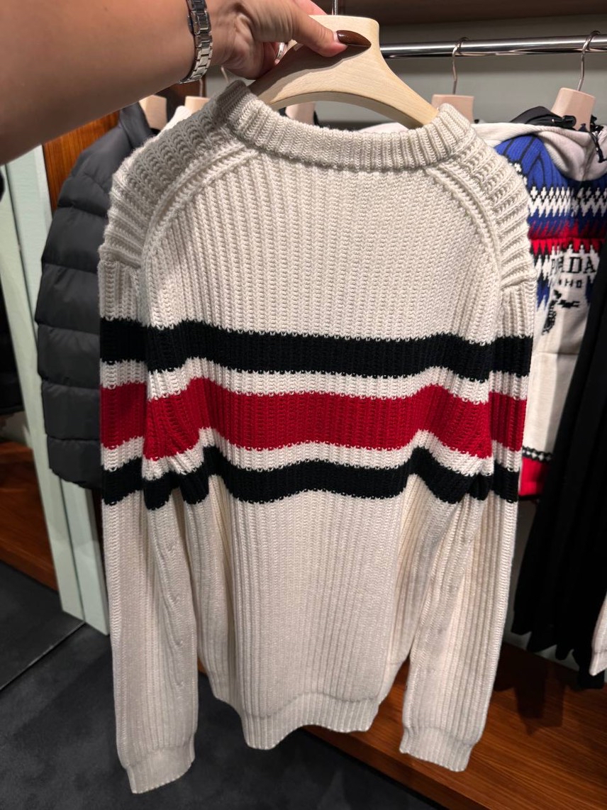 PRADA Knitwear side view - Men's luxury Clothes