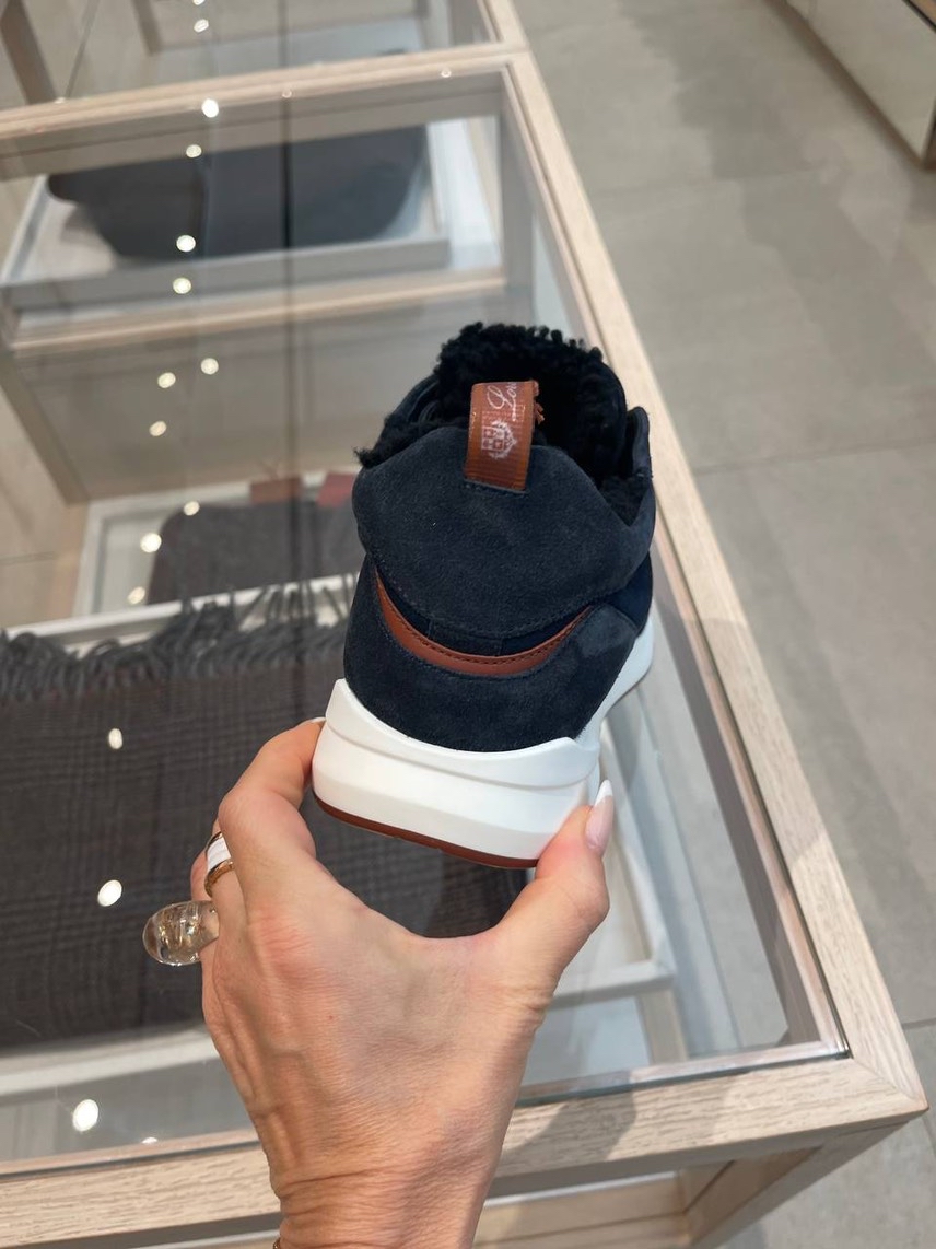 LORO PIANA Sneakers side view - Men's luxury Shoes