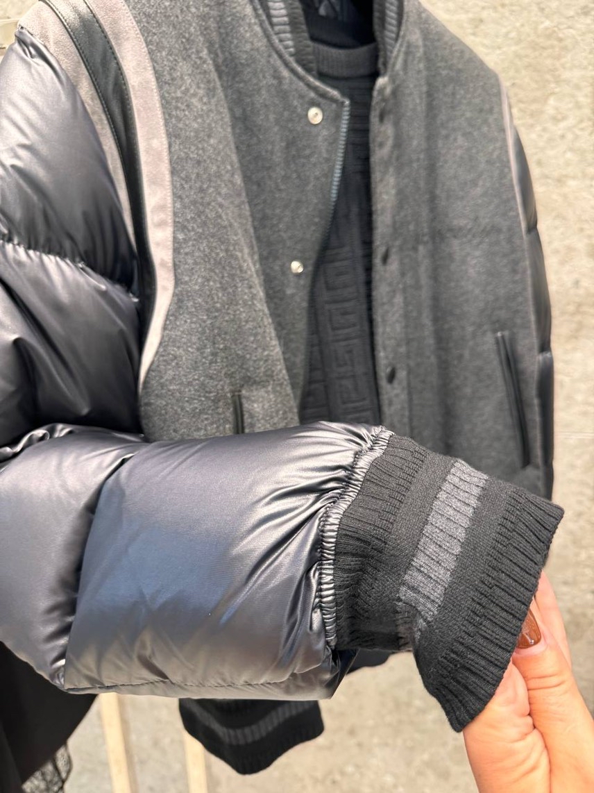 GIVENCHY Down jacket side view - Men's luxury Clothes