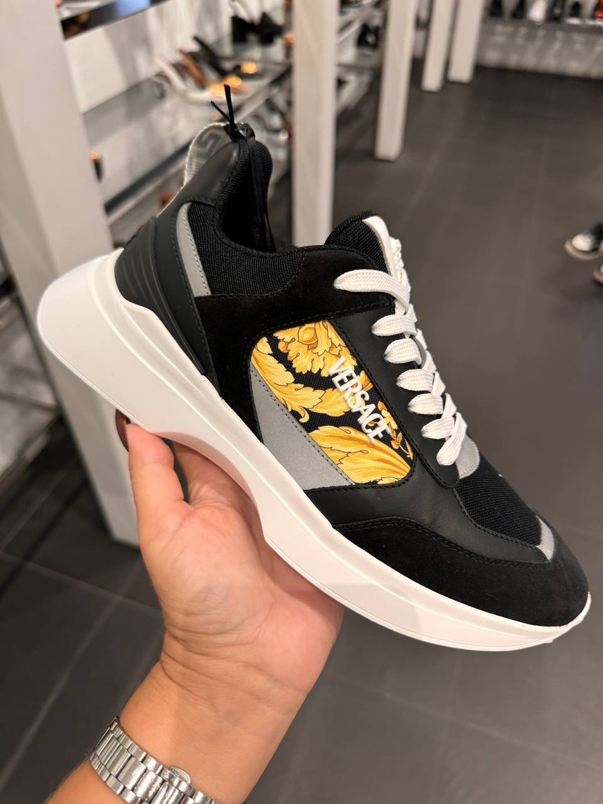 VERSACE Sneakers front view - Men's luxury Shoes