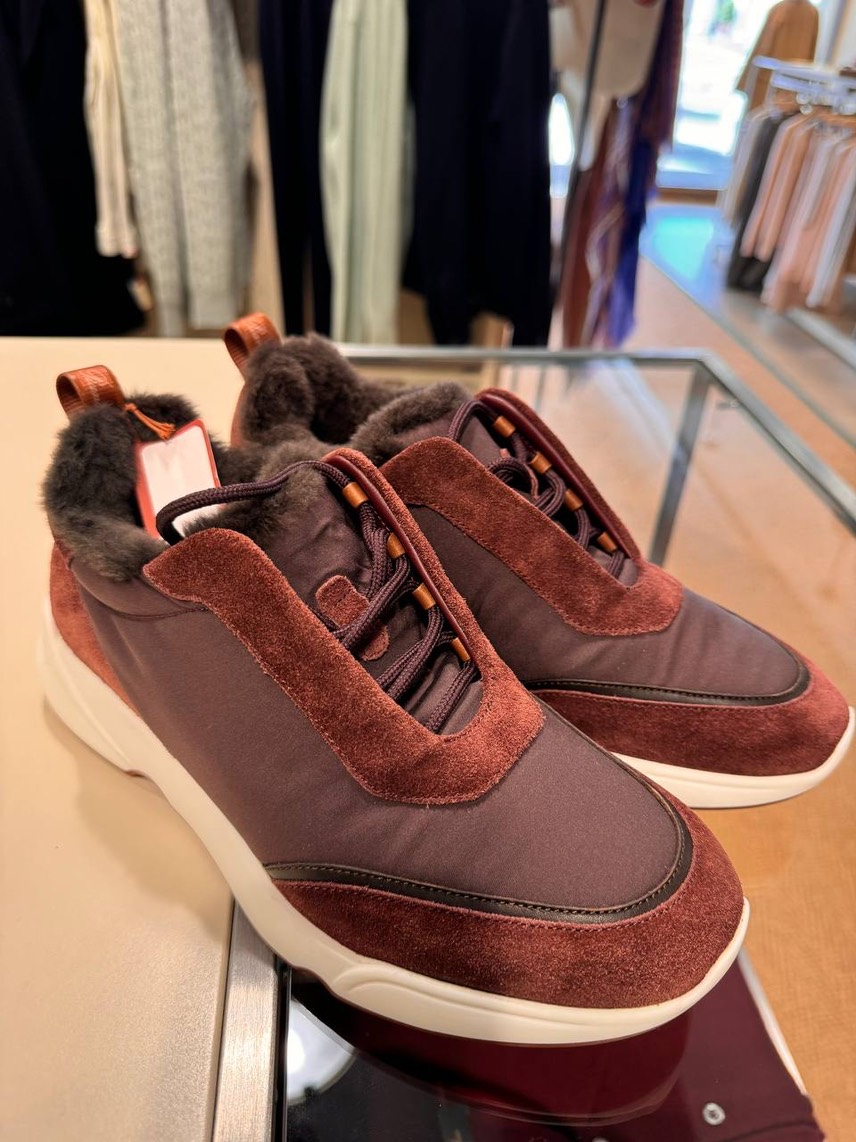 LORO PIANA Sneakers front view - Men's luxury Shoes