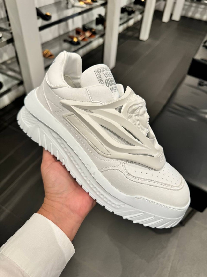 VERSACE Sneakers front view - Men's luxury Shoes