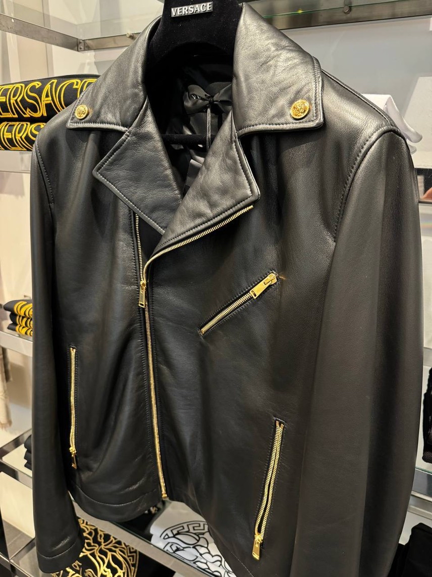 VERSACE Jackets side view - Men's luxury Clothes