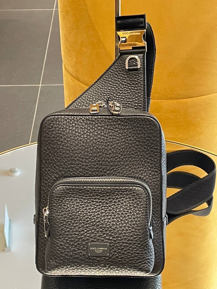 DOLCE & GABBANA Crossbody bags side view - Men's luxury Bags