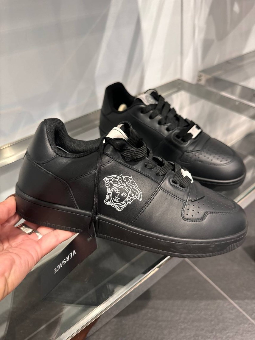 VERSACE Sneakers front view - Men's luxury Shoes