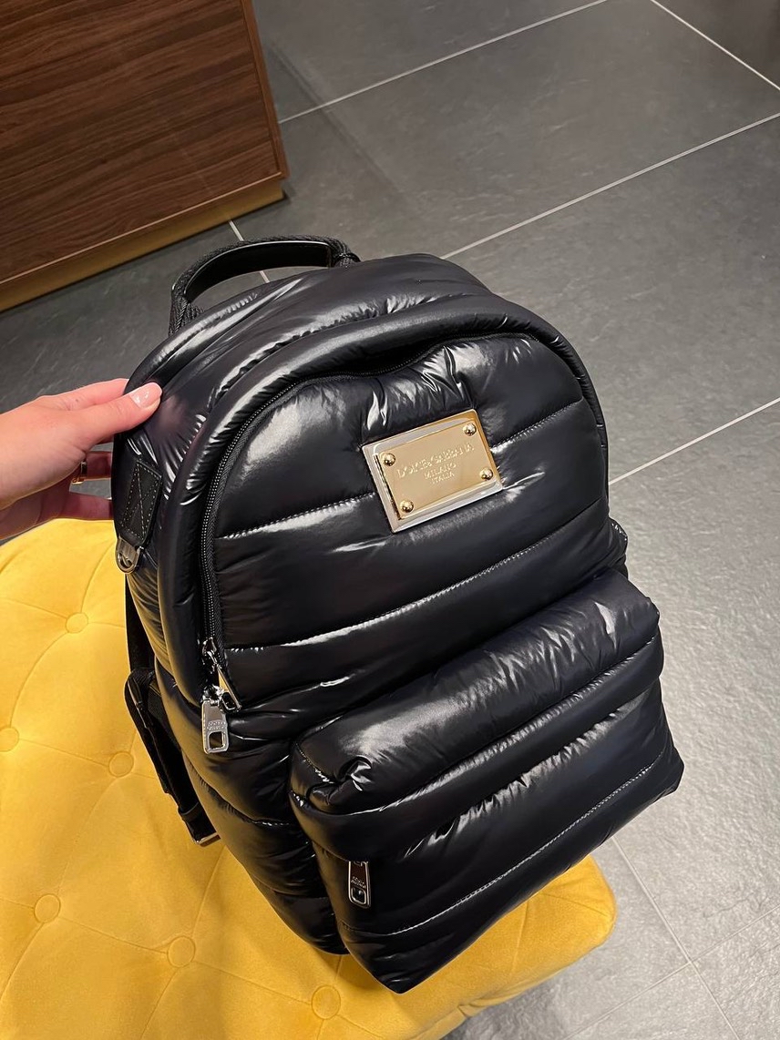 DOLCE & GABBANA Backpack side view - Men's luxury Bags