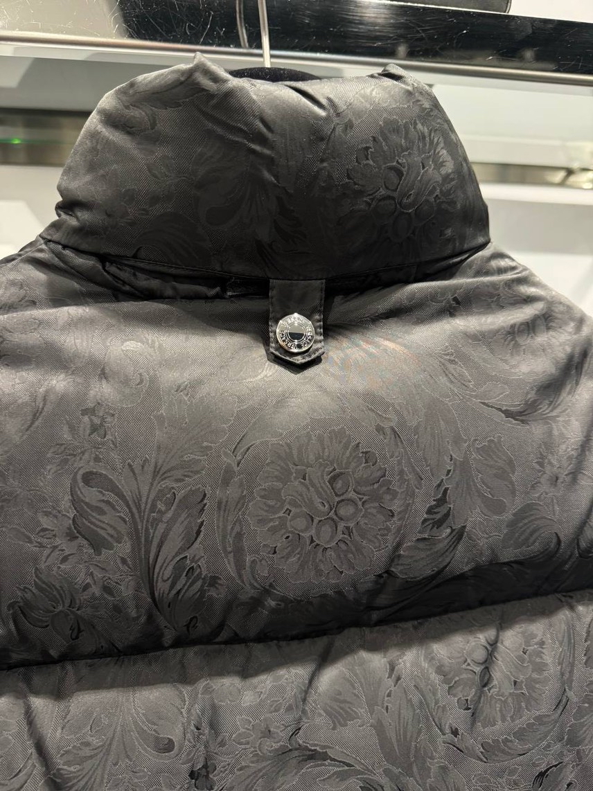 VERSACE Down jacket side view - Men's luxury Clothes