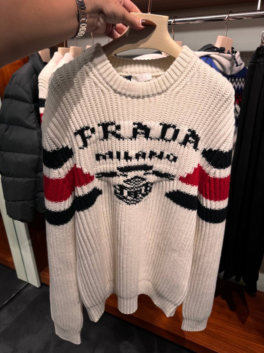PRADA Knitwear front view - Men's luxury Clothes