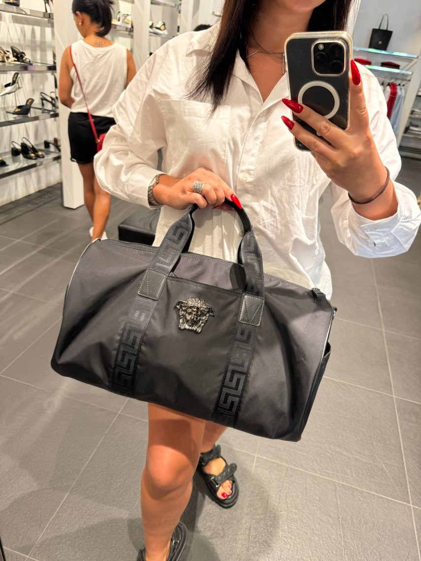 VERSACE Travel bags side view - Men's luxury Bags