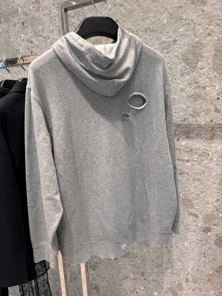 GIVENCHY Hoodies side view - Men's luxury Clothes
