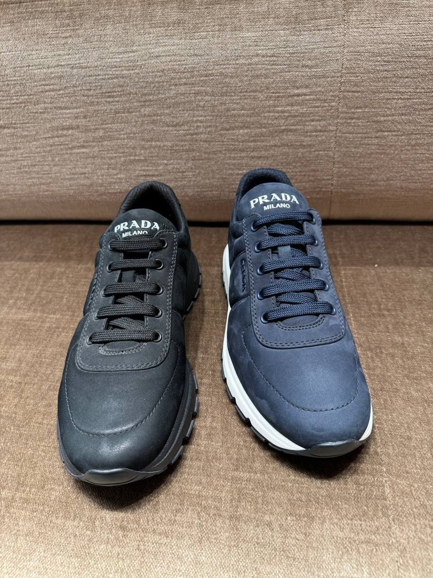PRADA Sneakers side view - Men's luxury Shoes