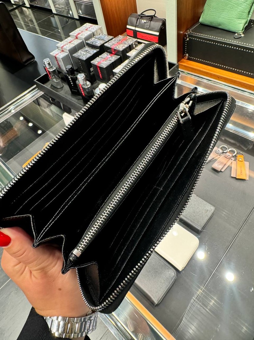 PRADA Wallets and small leather goods side view - Men's luxury Accessories
