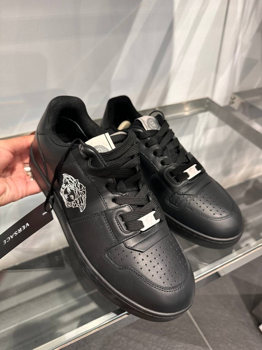 VERSACE Sneakers side view - Men's luxury Shoes