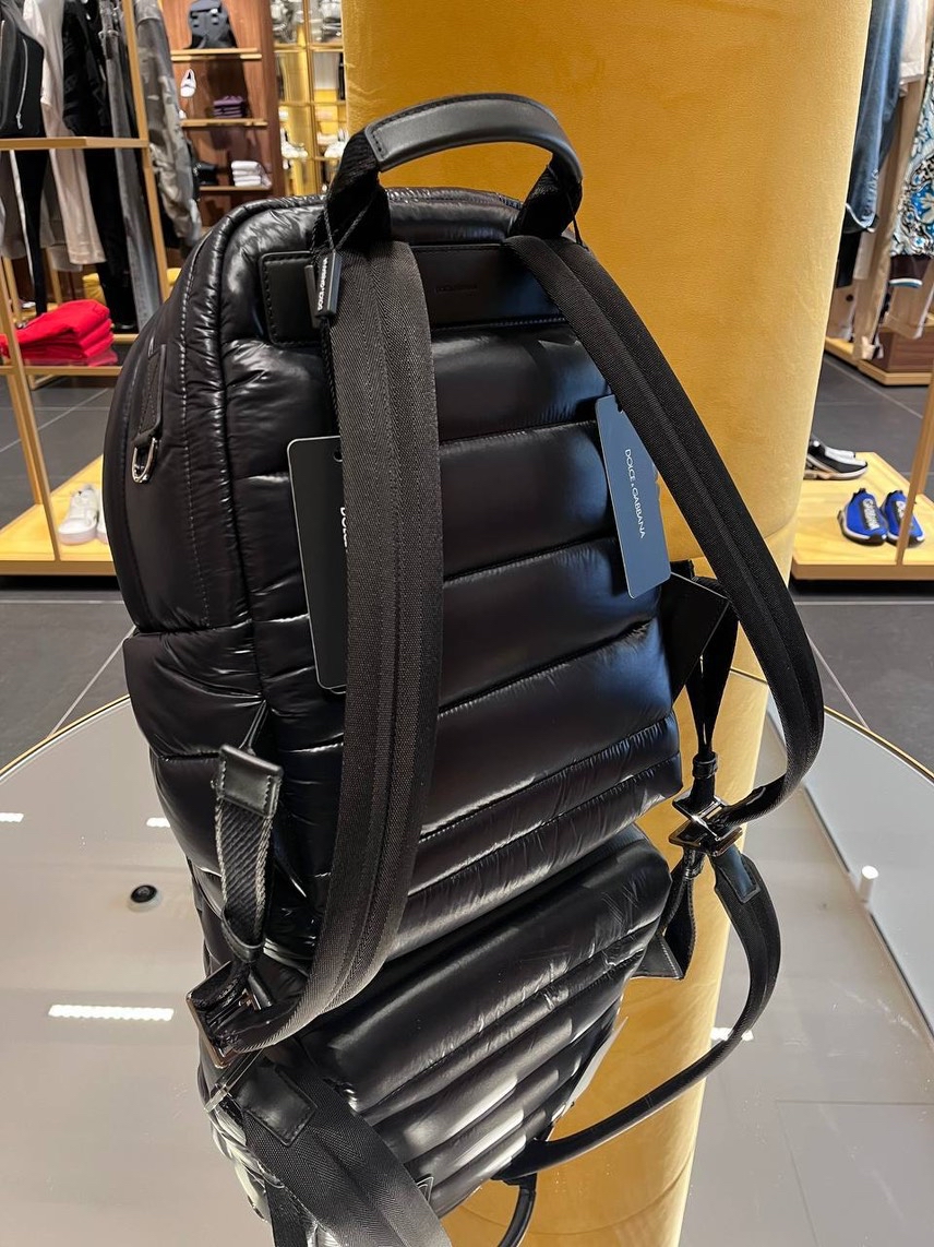 DOLCE & GABBANA Backpack side view - Men's luxury Bags