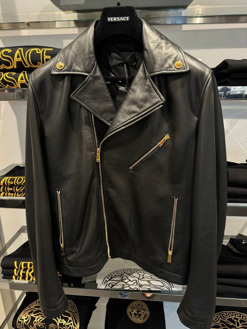 VERSACE Jackets front view - Men's luxury Clothes
