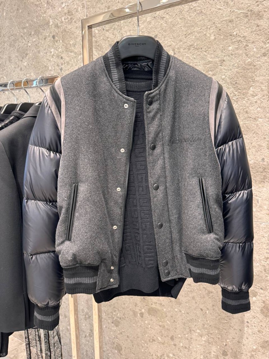 GIVENCHY Down jacket front view - Men's luxury Clothes