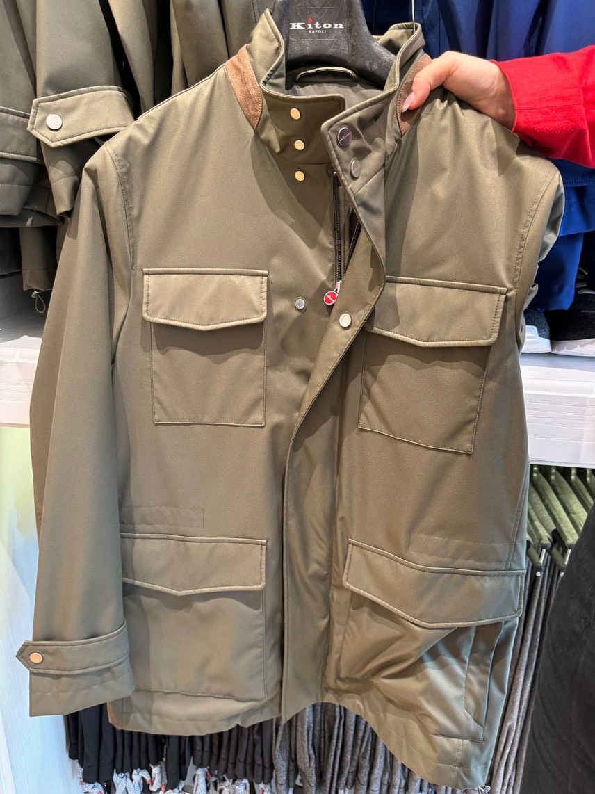 KITON Jackets front view - Men's luxury Clothes