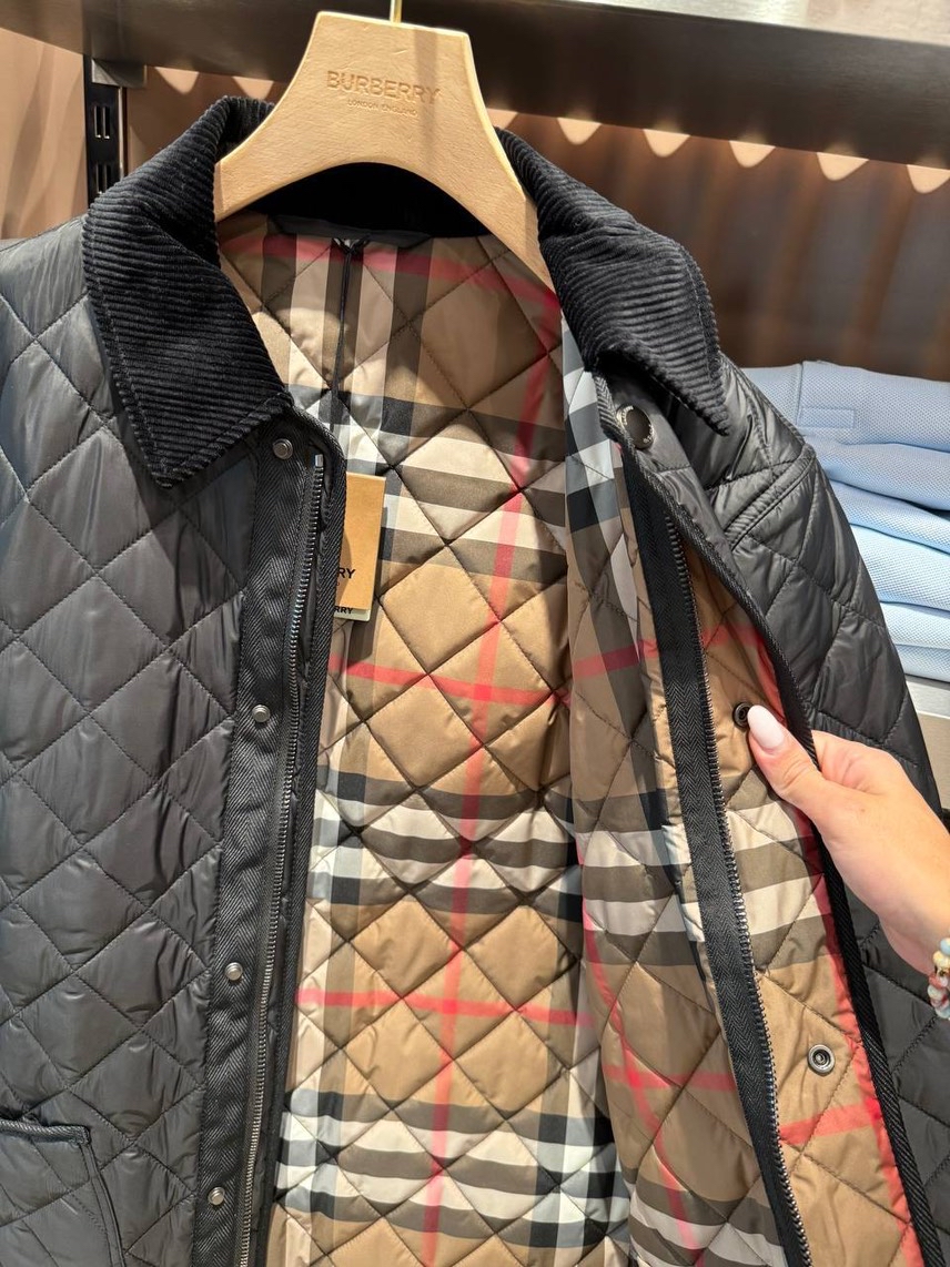 BURBERRY Jackets side view - Men's luxury Clothes