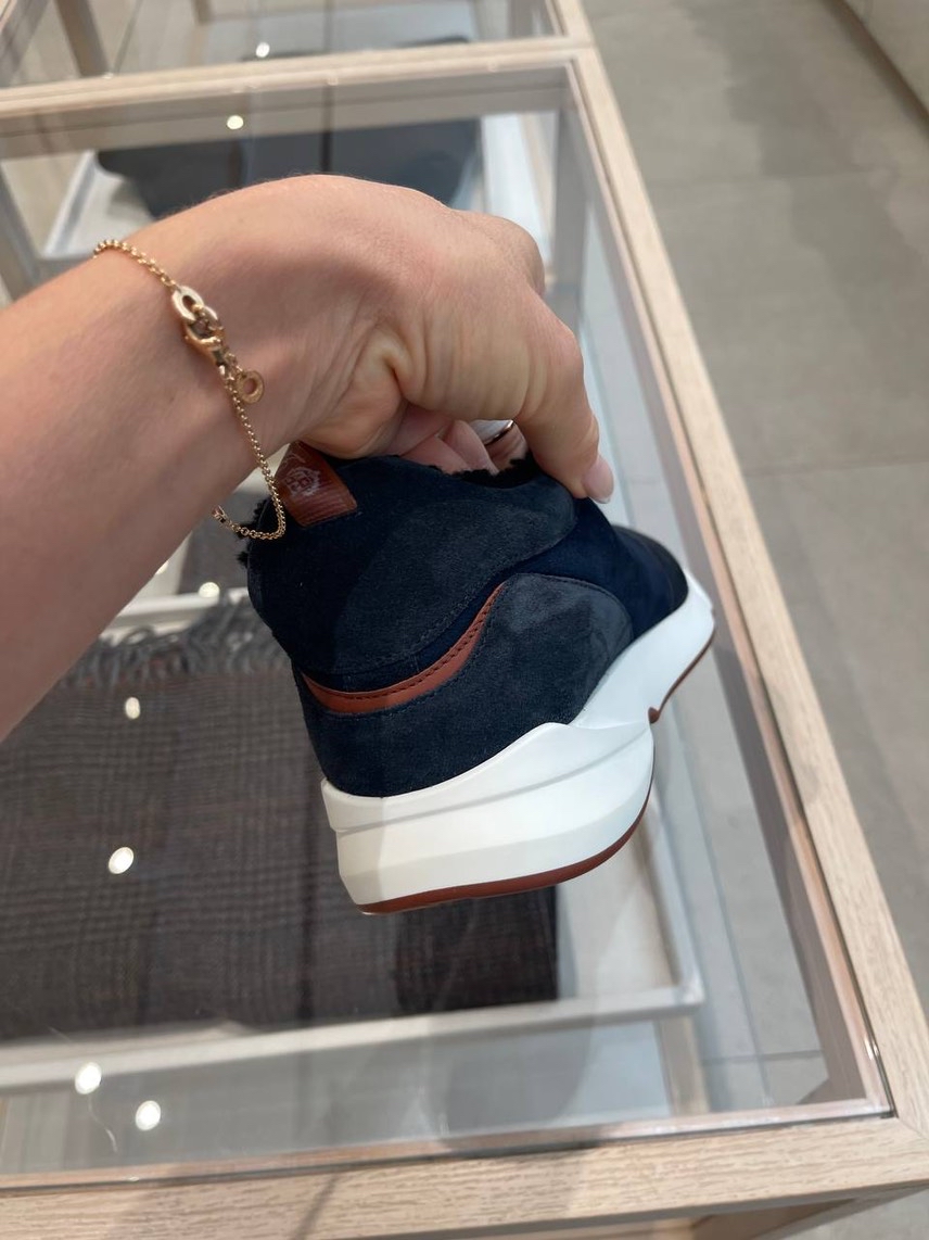 LORO PIANA Sneakers side view - Men's luxury Shoes