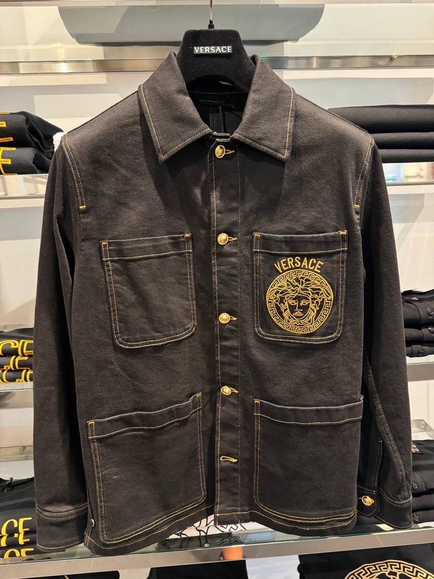 VERSACE Jackets front view - Men's luxury Clothes