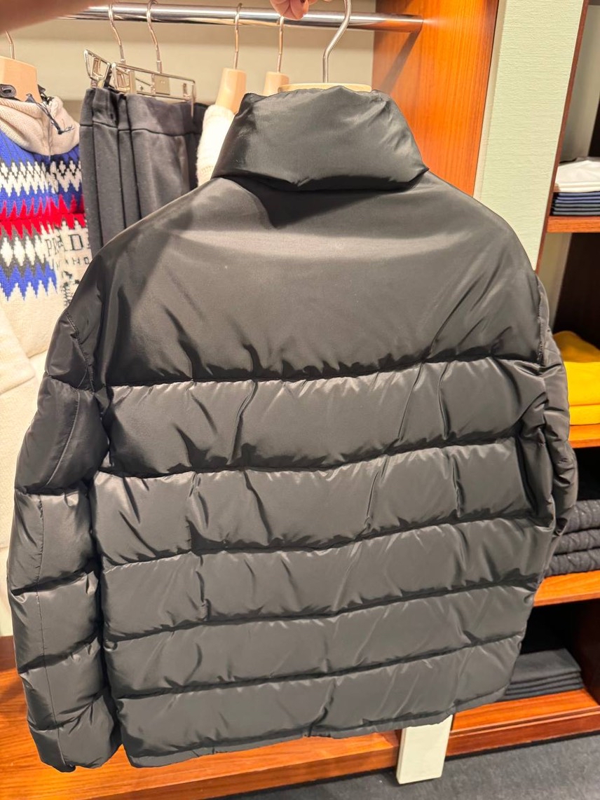 PRADA Down jacket side view - Men's luxury Clothes