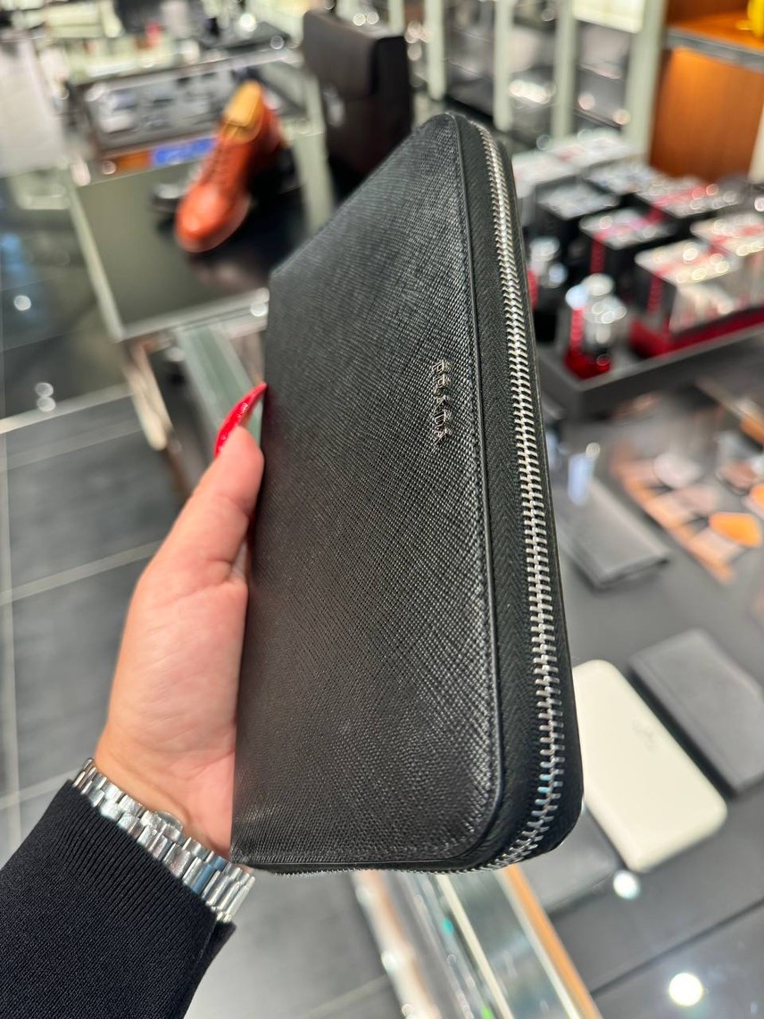 PRADA Wallets and small leather goods side view - Men's luxury Accessories