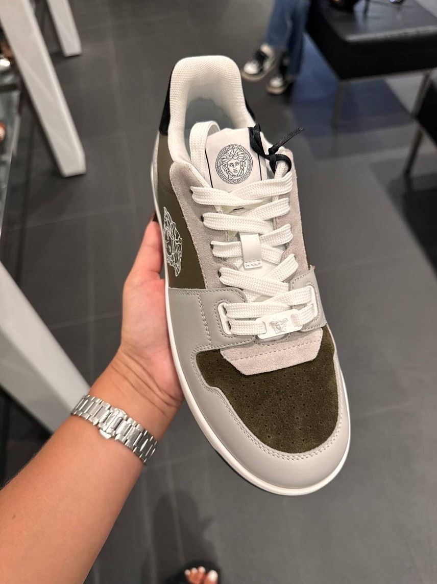 VERSACE Sneakers side view - Men's luxury Shoes
