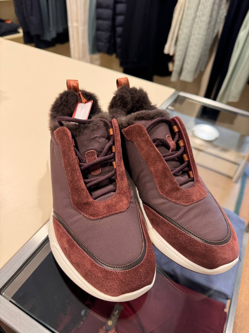 LORO PIANA Sneakers side view - Men's luxury Shoes